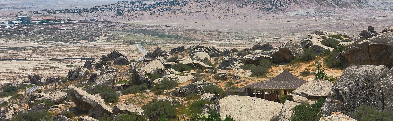 The Gobustan Mud volcanoes Fire Temple Burning Land Tour