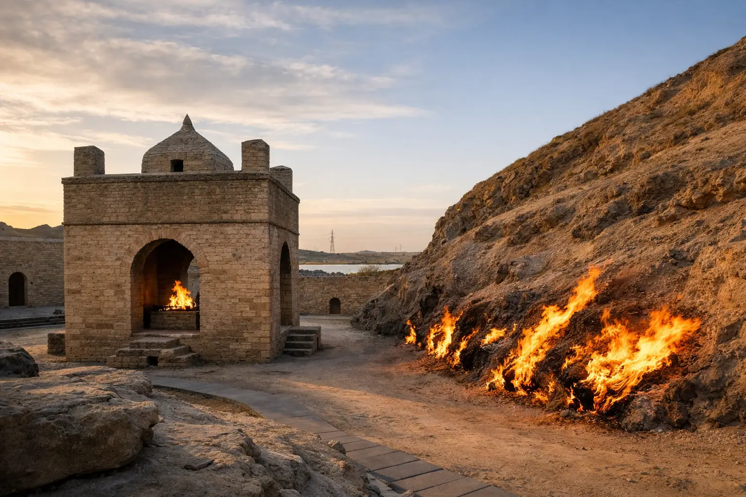 Ateshgah and Yanardag Tour From Baku