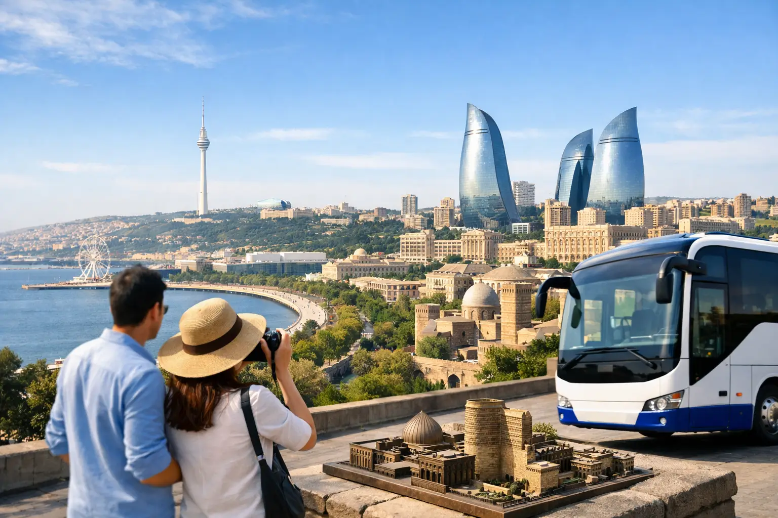 Baku City Tour Itinerary for 1, 2, or 3 Days